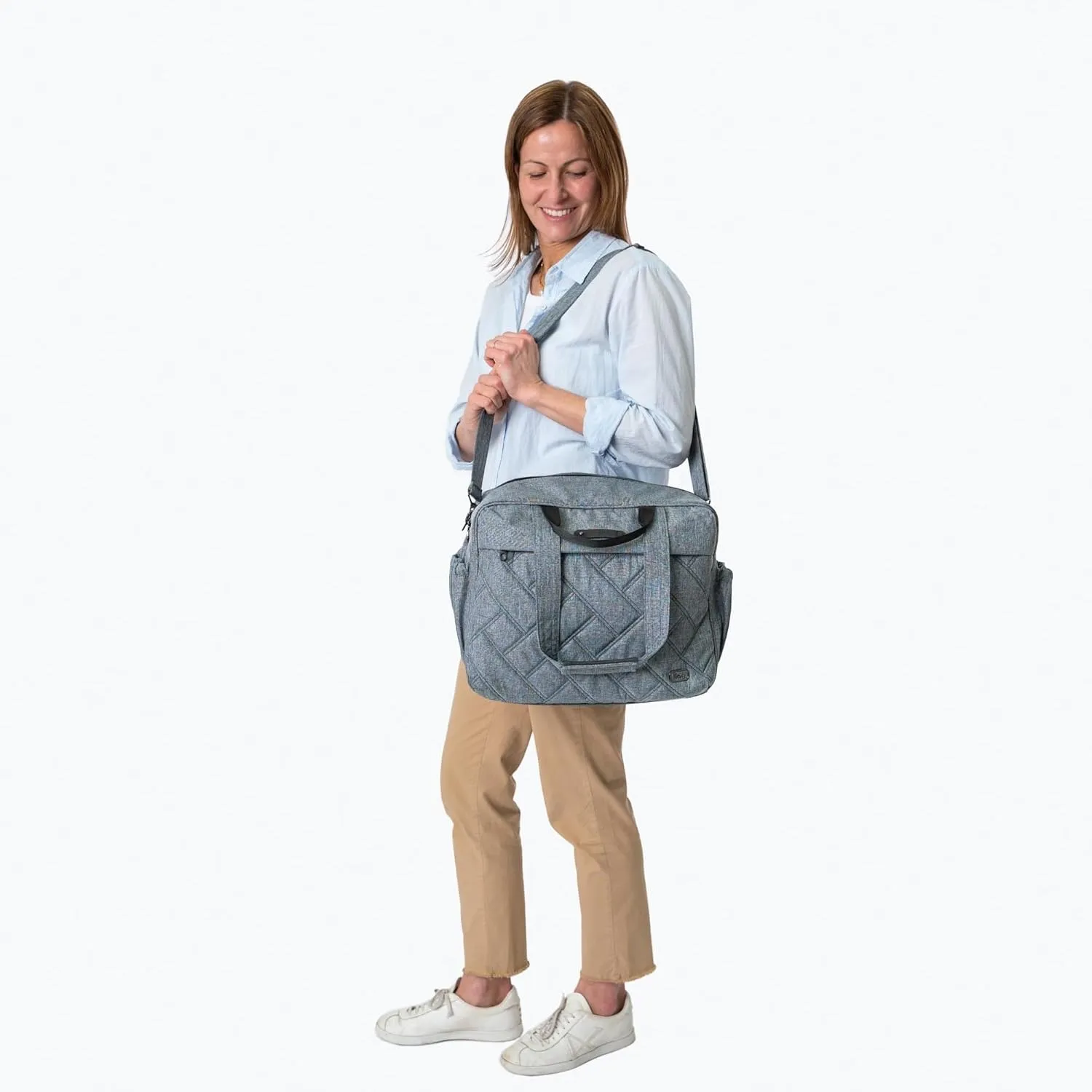Trolley Bus Duffel Bag, ALOHA NAVY
