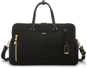 TUMI - Voyageur Venice Duffel - Aesthetic Travel Duffel Bag for Women - Multicompartment Weekender Ladies' Bag - Black/Gold