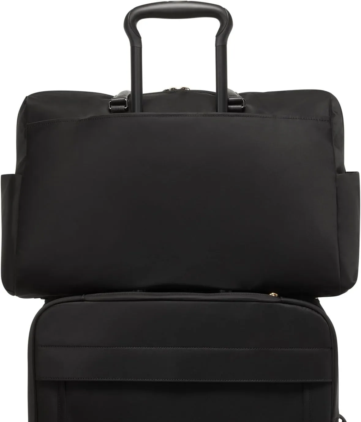 TUMI - Voyageur Venice Duffel - Aesthetic Travel Duffel Bag for Women - Multicompartment Weekender Ladies' Bag - Black/Gunmetal