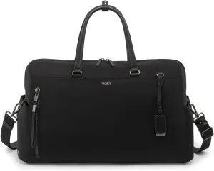 TUMI - Voyageur Venice Duffel - Aesthetic Travel Duffel Bag for Women - Multicompartment Weekender Ladies' Bag - Black/Gunmetal