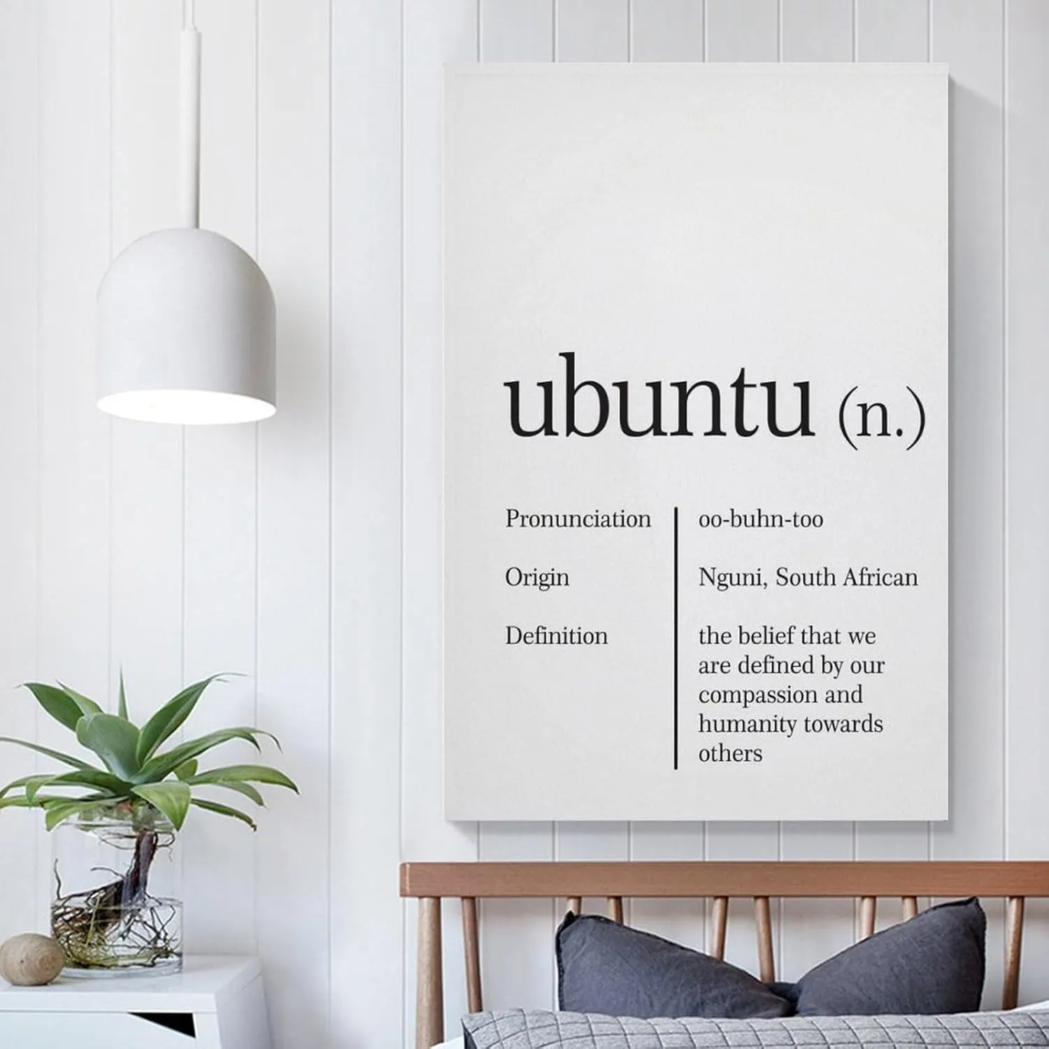 Ubuntu Definition Wall Art Quote Poster Painting Wall Art Poster2-gigapixel-scale-2x Poster for Room Aesthetic Posters & Prints on Canvas Wall Art Poster for Room 12x18inch(30x45cm)