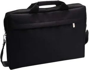 uxcell 15.6-Inch Laptop Shoulder Bag Water-Resistant Laptop Messenger Bag Carry Case Notebook Computer Laptop Bag for Business Travel Work Casual, Black