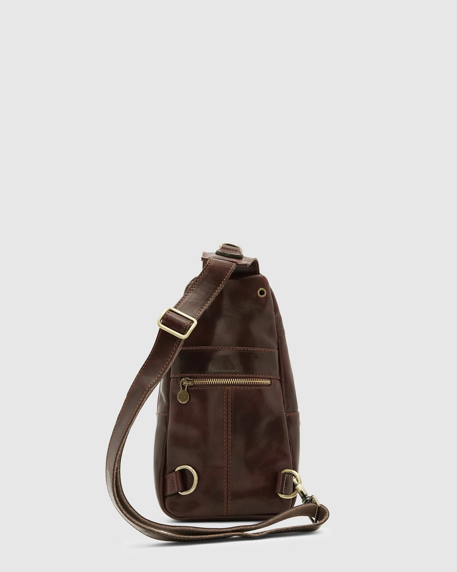 Valerio Brown - Leather Sling Brown