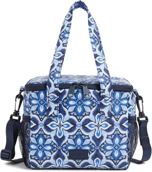 Vera Bradley Recycled Ripstop Lunch Cooler, Raindrop Medallion