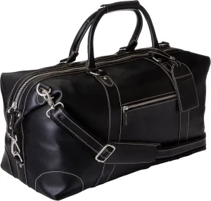 Viosi Buffalo Leather Duffle Bags For Men/Women, 21 inch Genuine Leather Travel Duffel Bag | Oversized Weekend Luggage | Sports Gym Overnight Carry-On Bag | Great Gift Idea