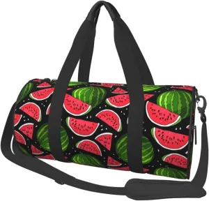 Watermelon Sports Gym Duffel Bag For Men Women Weekender Travel Workout Training Handbag