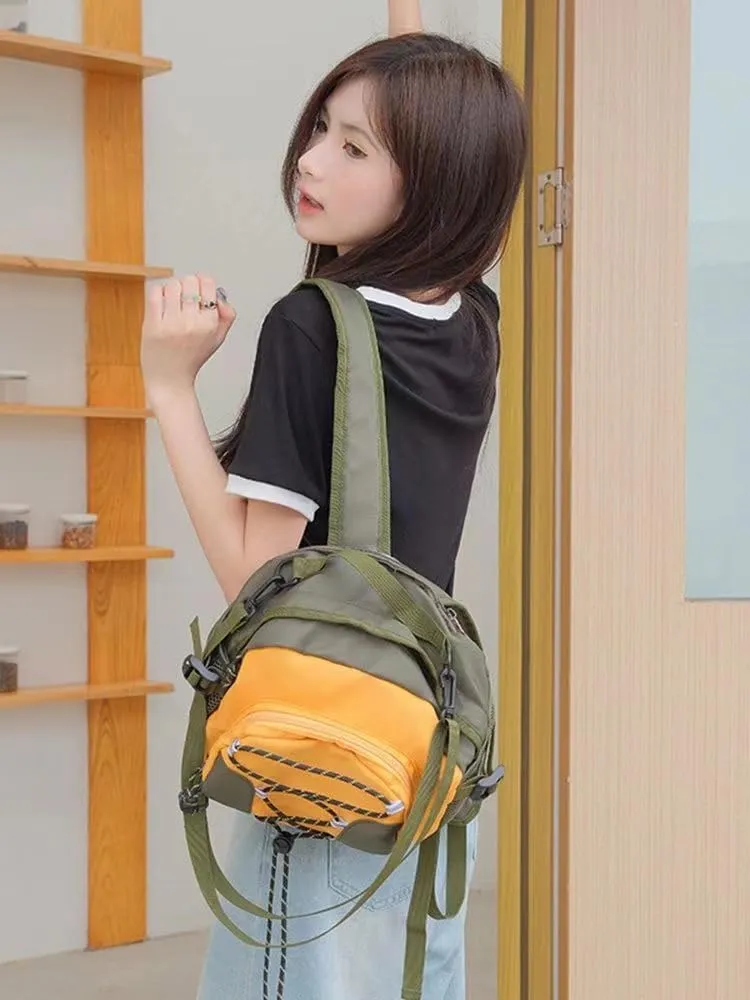Waterproof Sling Backpack Crossbody Sling Bag for Women Men, Multipurpose Travel Hiking Adjustable Chest Bag Casual Daypack with Anti-theft Pocket