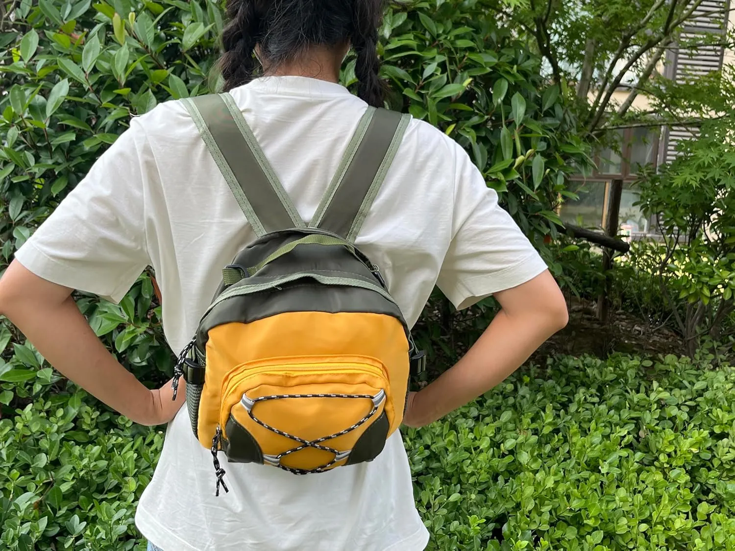 Waterproof Sling Backpack Crossbody Sling Bag for Women Men, Multipurpose Travel Hiking Adjustable Chest Bag Casual Daypack with Anti-theft Pocket