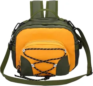 Waterproof Sling Backpack Crossbody Sling Bag for Women Men, Multipurpose Travel Hiking Adjustable Chest Bag Casual Daypack with Anti-theft Pocket