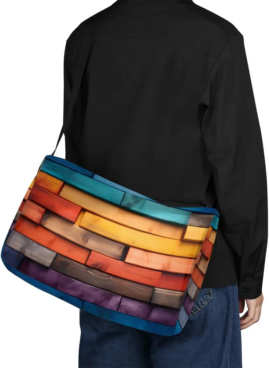 Weekend Bag Art Colorful Graceful Pattern Lightweight Carry On Duffel Bag Waterproof Gym Bag Pu Leather Duffle Bag for Workout Travel Sport