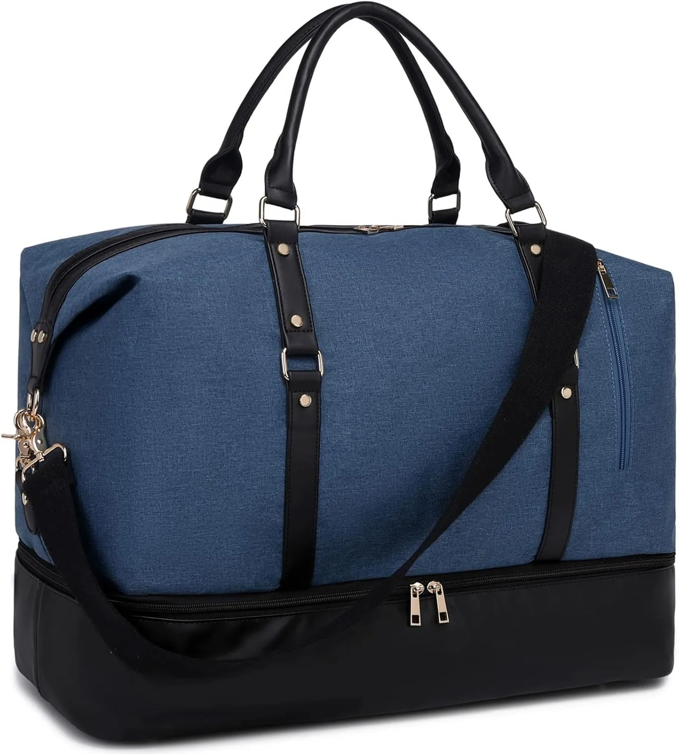 Weekender Bags for Women Oversized Travel Bag Womens Overnight Bag Mens Duffle Bag Large Size with Shoe Compartment