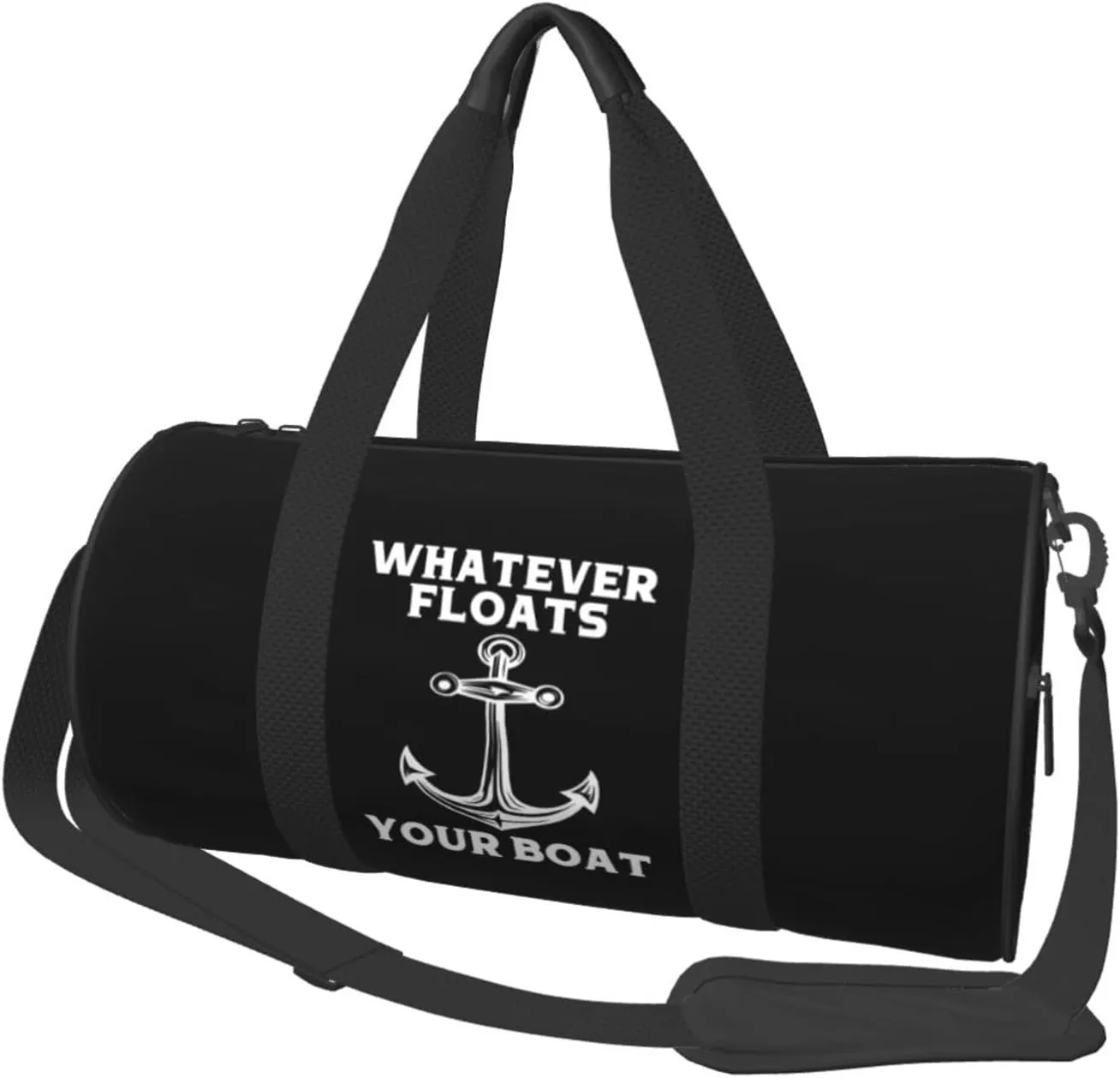 Whatever Floats Your Boat Duffel Bag Gym Bag Travel Sports Tote Large Beach Swim Yoga1