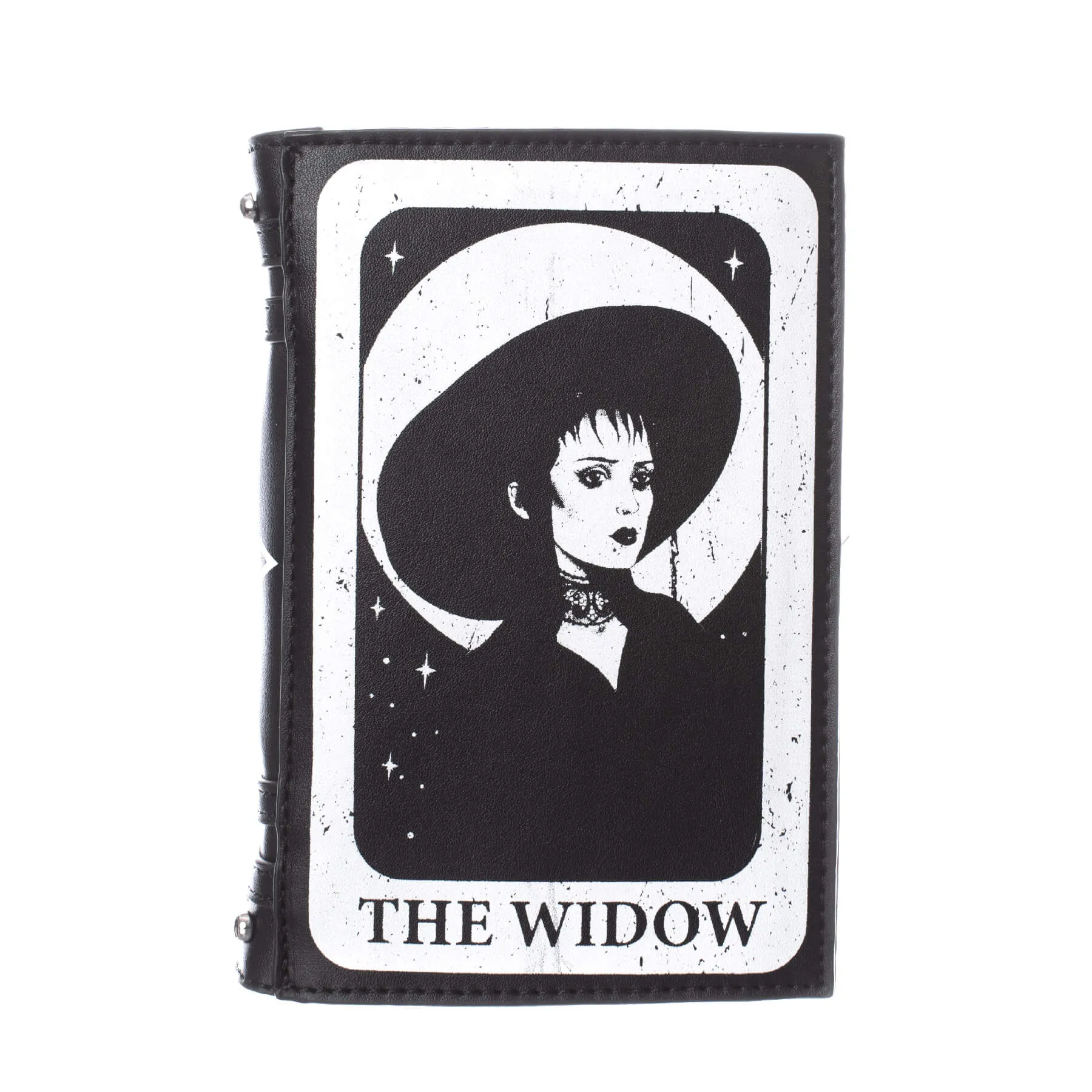 WIDOW TAROT NOTEBOOK BAG - BLACK