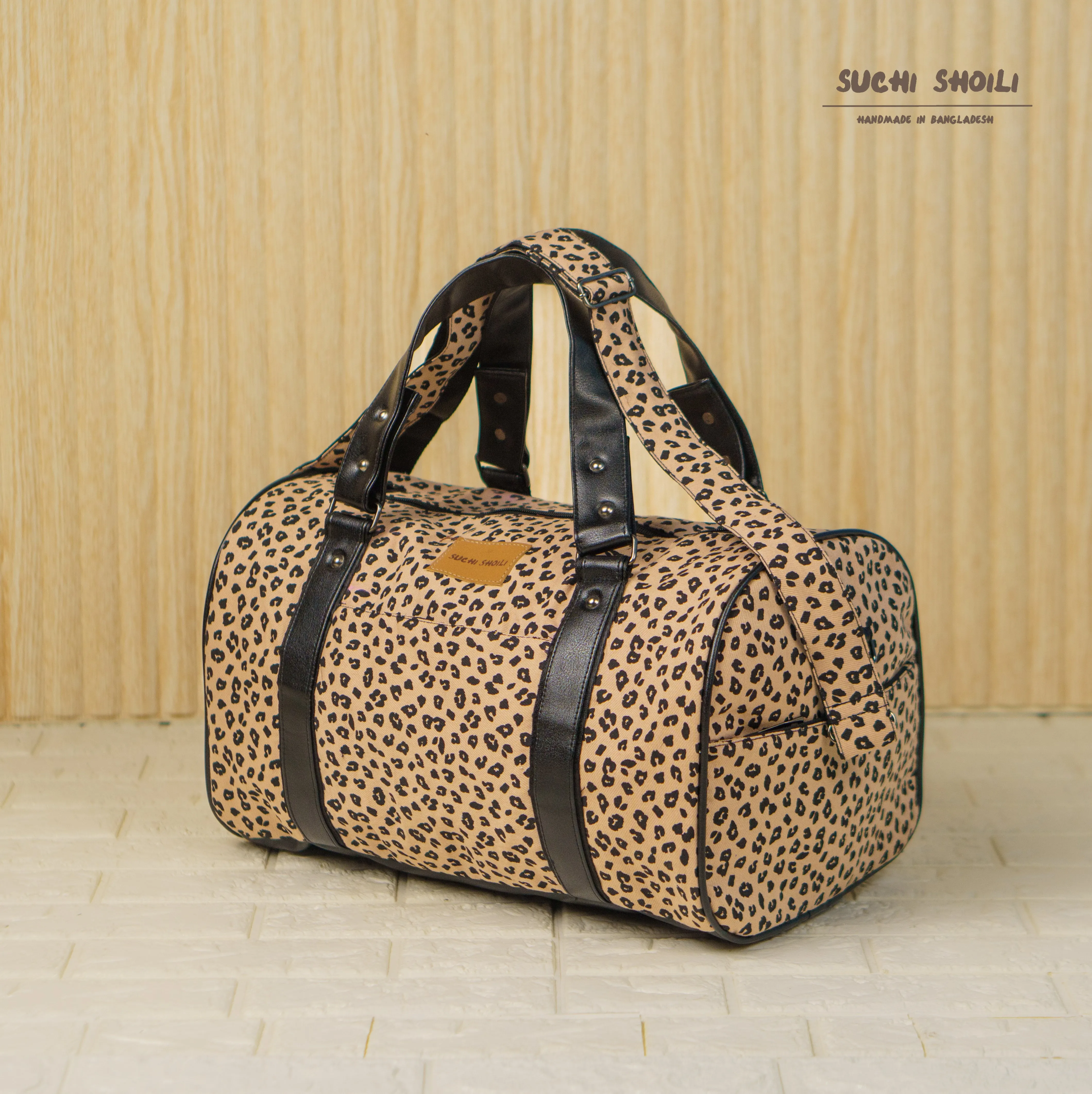 Wild Leo Square Duffel Bag
