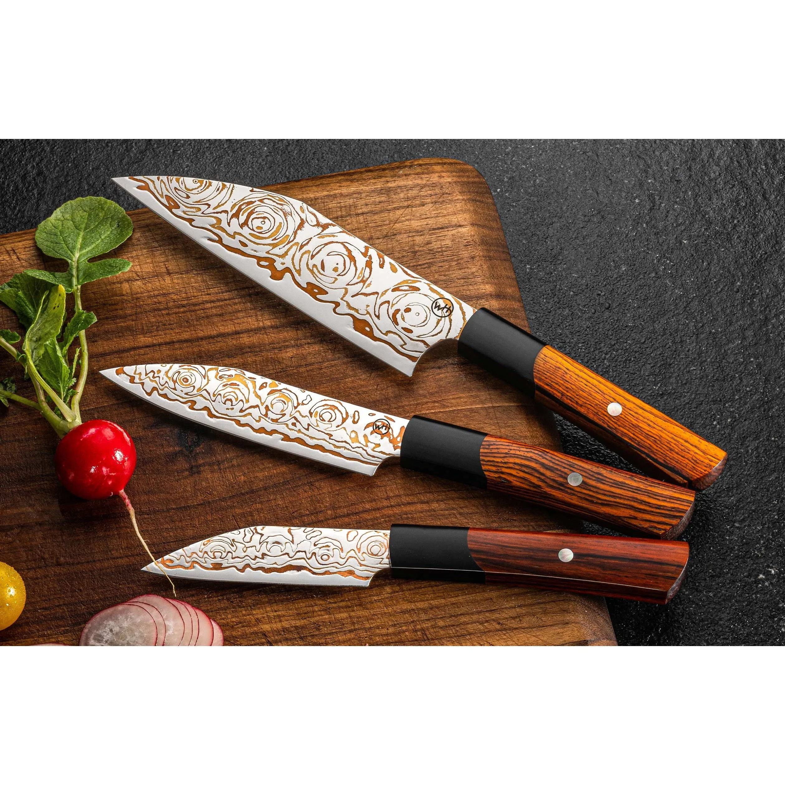 William Henry Kultro Flare Knife Set