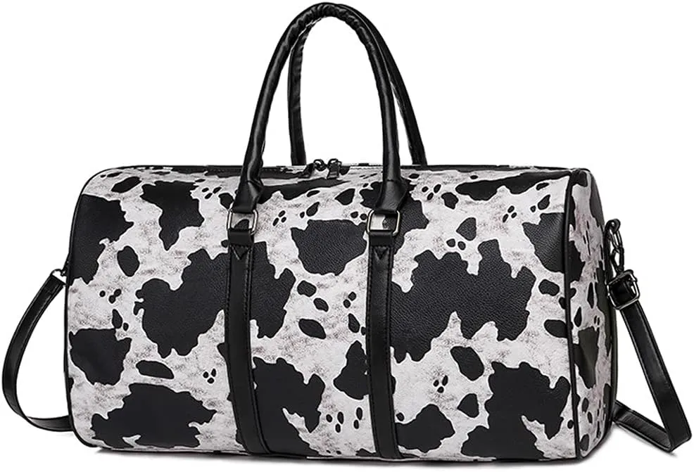 Women Handbags PU Leather Tote Bags Animal Texture Pattern Travel Bag Large Capacity Long Bag