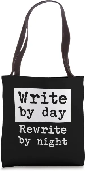 Writer Author Book Journalist Novelist Rewrite Funny Tote Bag