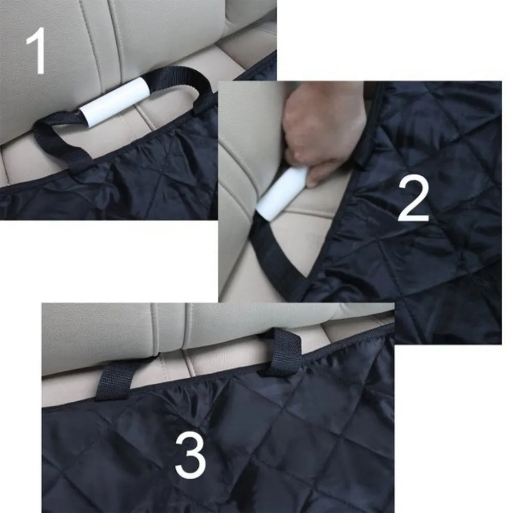 YES4PETS - Waterproof Premium Pet Back Car Seat Cover Hammock NonSlip Mat Protector   Free Pet Seat Belt